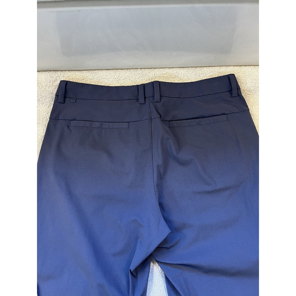 CRZ YOGA Men’s Golf Pants 33W Navy Stretch Performance Athletic Casual Pants