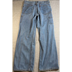 Levis Carpenter Jeans Mens 36x32 Loose Straight Light Wash Denim Workwear Y2K