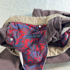 Tommy Hilfiger Mens Jeans 32x26 Brown Straight Leg Paisley Pocket Y2K