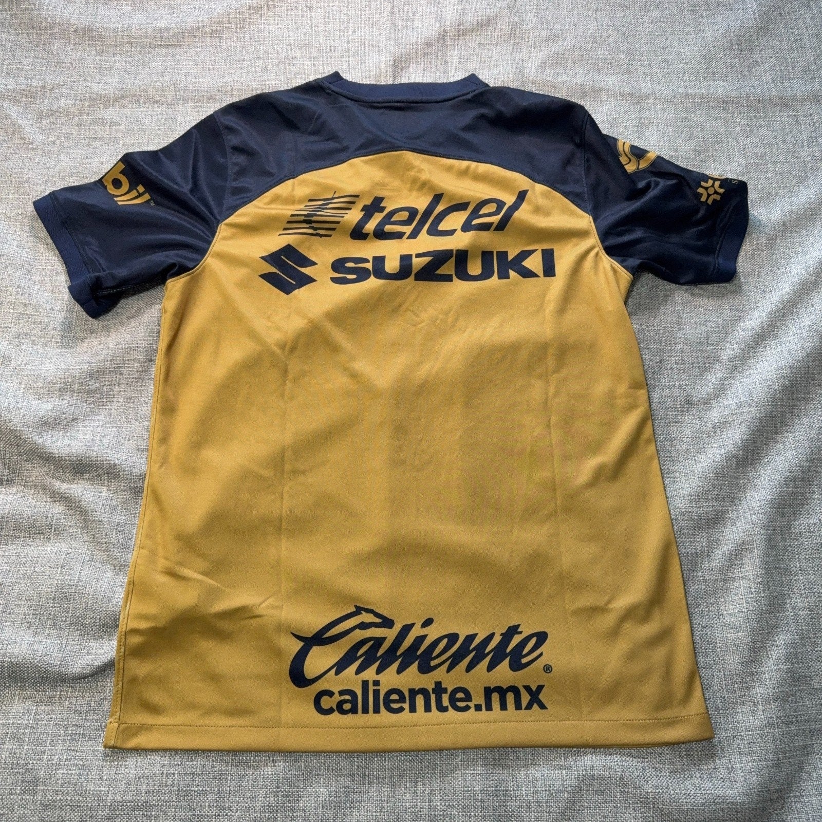 Nike Pumas UNAM 2022/23 Away Jersey Men M Gold Navy Liga MX DJ7683-711 Category