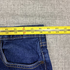 Levi's 501 Jeans Men's 38x34 Fits 37x30 Button Fly Straight Dark Wash