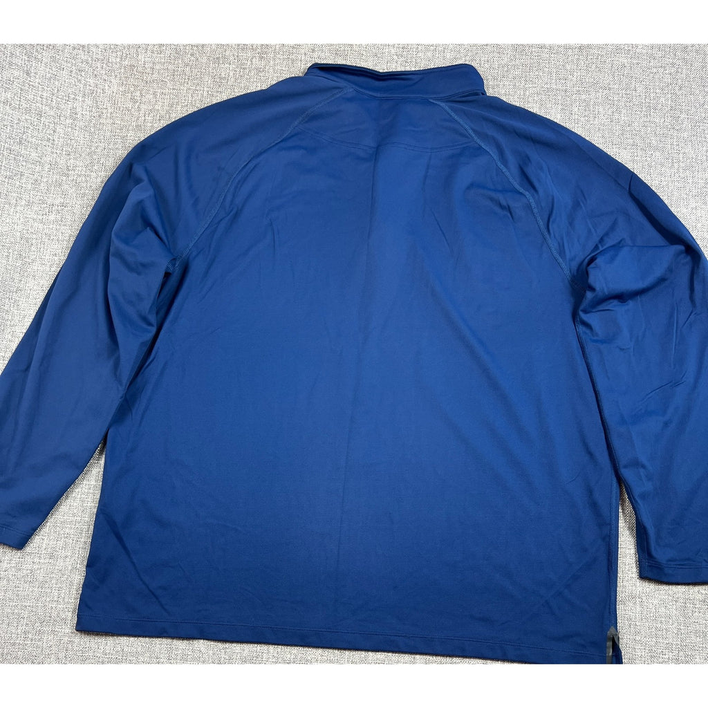 Rhone Session 1/4 Zip Pullover Mens XXL Blue Performance Golf Stretch