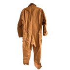 Vintage Walls Blizzard Pruf Coveralls Mens XL Tall Brown Duck Insulated USA