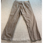 Member's Property Jeans Mens 36x32 Gray Brown Relaxed Straight Y2K Baggy Denim