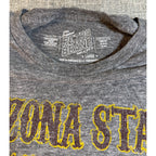 Original Retro Brand Arizona State Sun Devils Shirt Mens L Gray Tri Blend ASU