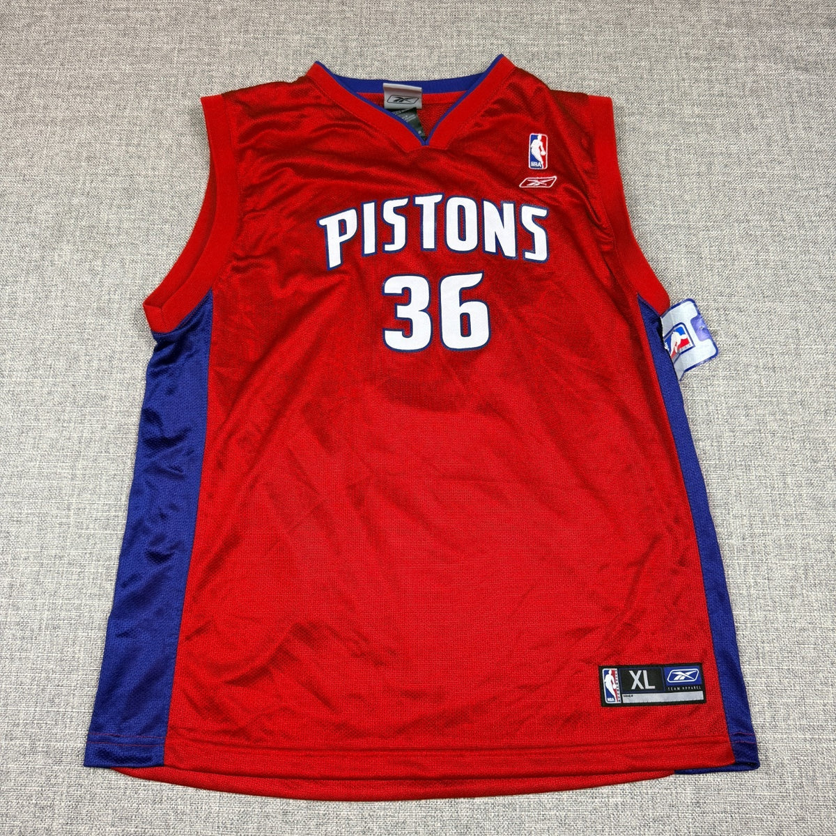 Vintage Reebok Rasheed Wallace Pistons Jersey Youth XL 18-20 NWT NBA