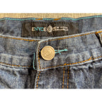 ENYCE Jeans Mens 40 Baggy Wide Leg Dark Wash Y2K Hip Hop Streetwear Denim