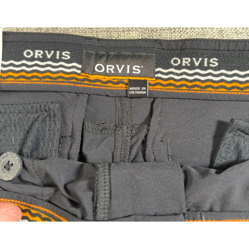 Orvis Men’s Sz 32UPF 50 Outdoor Performance Pants NWT Navy Tech Hiking Fishing