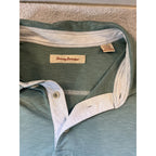 2 Tommy Bahama Polo Shirt Lot Mens XXL TTG Blue Green Short Sleeve Casual Golf