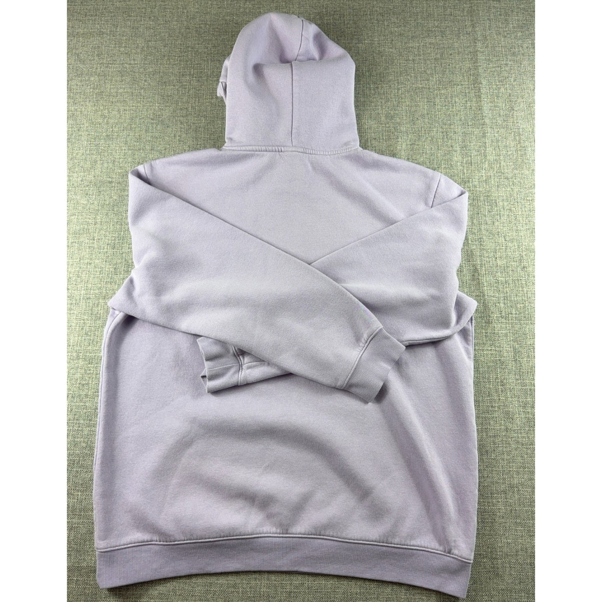 The Simpsons Homer Simpson Hoodie Mens Lavender Embroidered Pullover 22x27.5