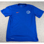 Nike Boise State Broncos Dri-FIT Shirt Mens M Blue NCAA Football Swoosh
