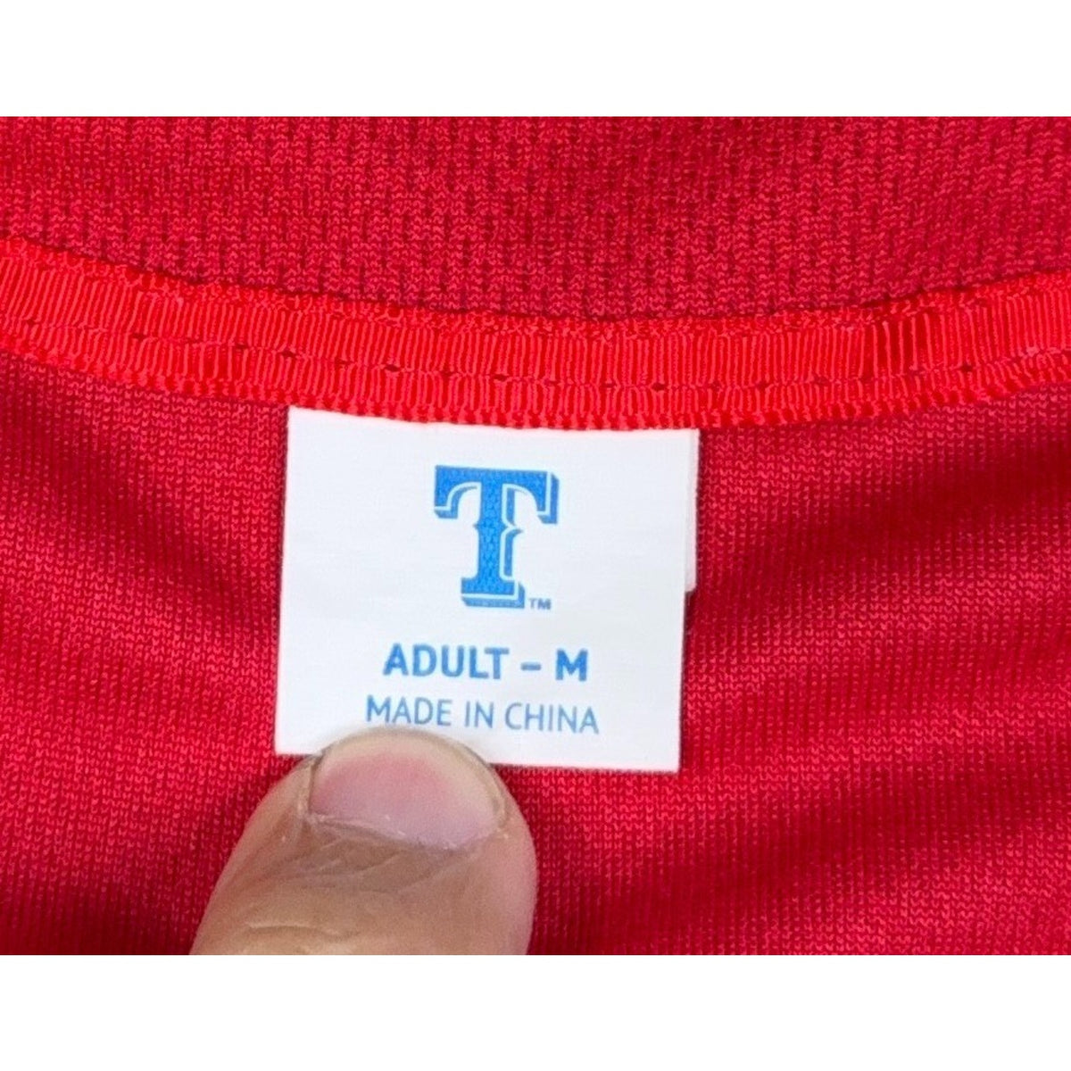 TEJAS Dallas College Jersey #23 Mexico Texas Flag Men's M Baseball