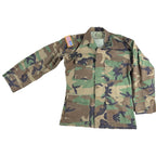 1993 USGI M81 Woodland Camo BDU Combat Coat Small Long 8415-01-084-1644 USA