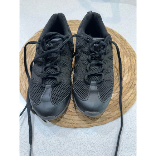 Bloch S0524L Black Split Sole Dance Sneakers Womens 7.5 Jazz Hip Hop
