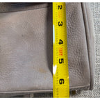 Rebecca Minkoff Mini MAC Crossbody Bag Gray Leather Chain Strap Purse