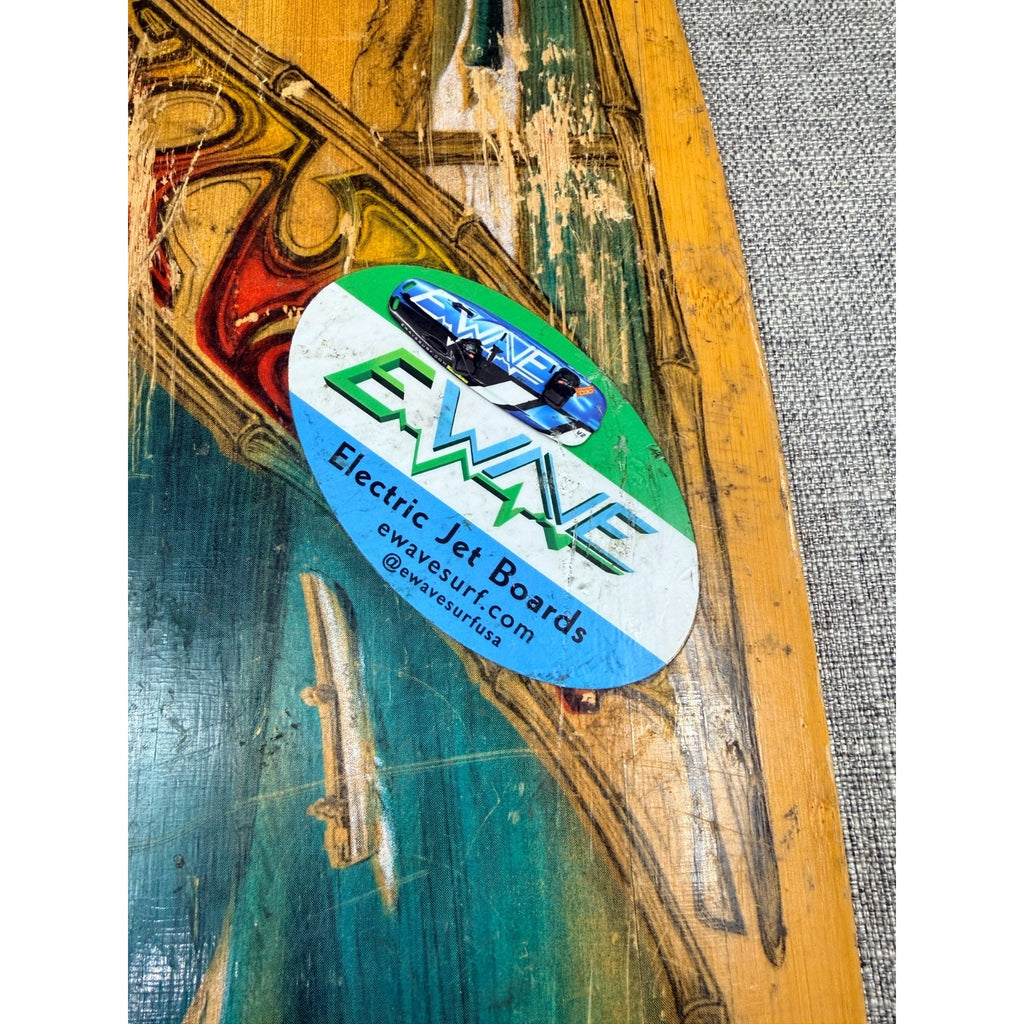 Sector 9 Teahupoo 44" Bamboo Longboard Gullwing Kryptonics Complete