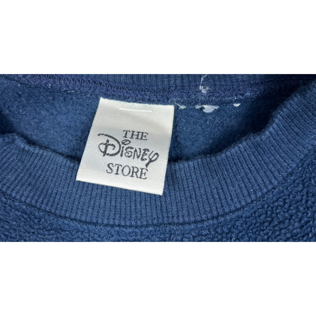 Vintage Disney Store Pooh & Friends Embroidered Fleece Sweatshirt Adult M