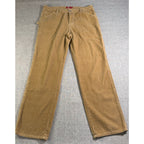 Dickies Girl Corduroy Carpenter Pants Womens Juniors 7/28 Tan Y2K Utility