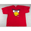 Angry Birds Red Graphic T Shirt Mens XL Fifth Sun Rovio Gamer Y2K 2010s Tee