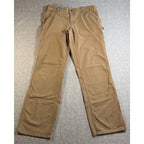 Carhartt Womens Carpenter Pants 10 Regular Brown Original Fit Canvas Workwear