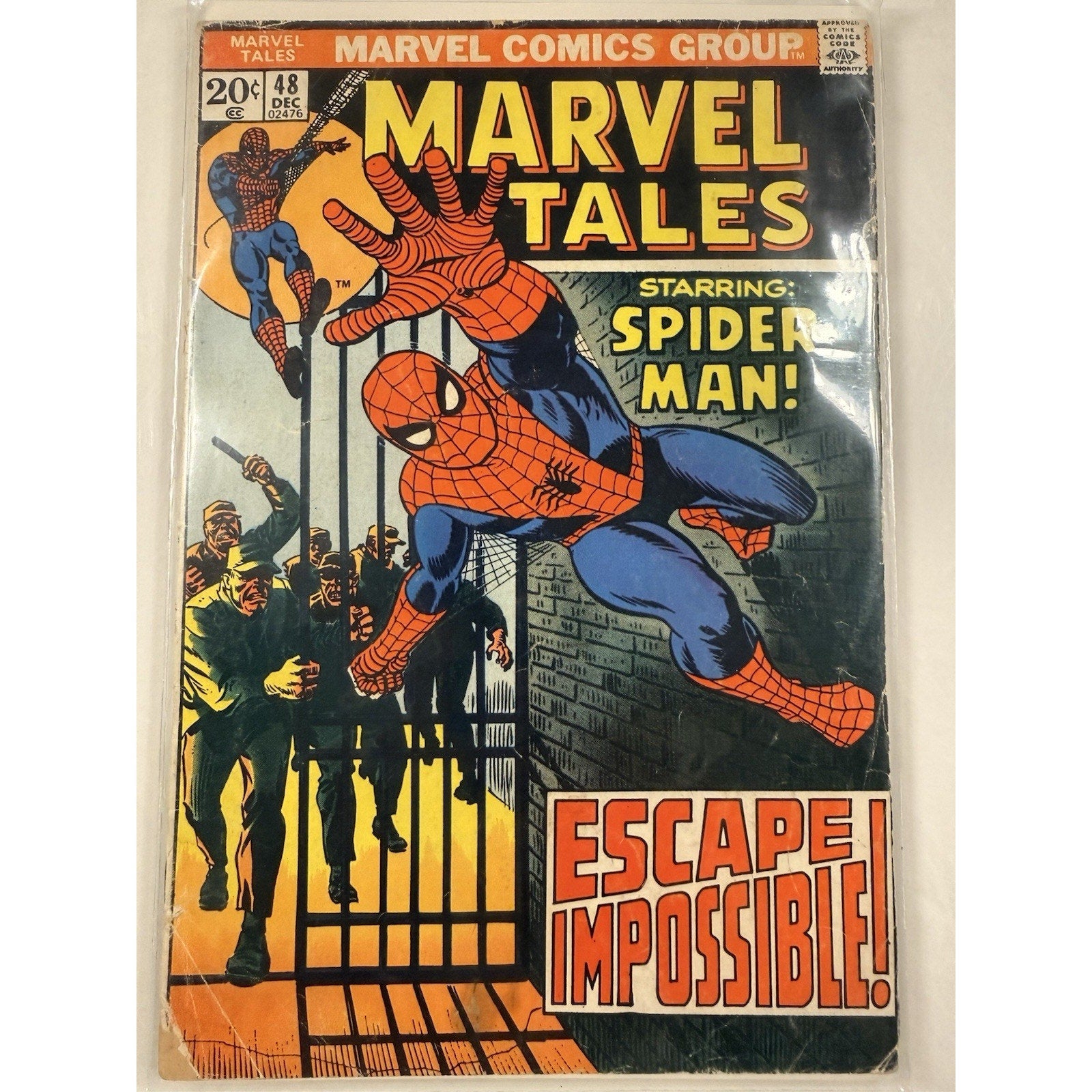 Marvel Tales Spider-Man Lot #48 & #92 Gwen Stacy Story Bronze Age Reader Copies