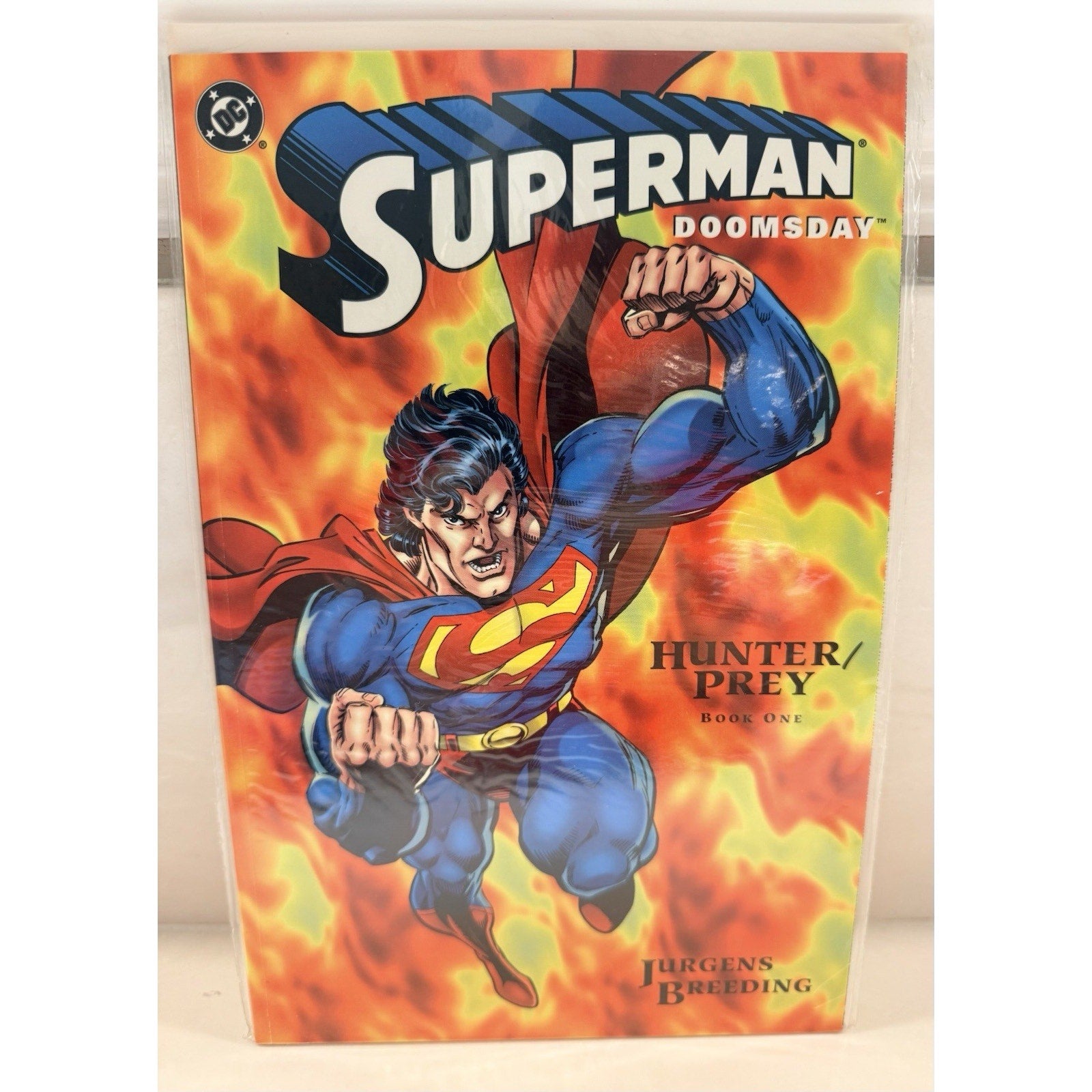 Death of Superman Doomsday Storyline Lot + Hunter/Prey Set DC Comics