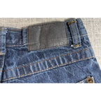 Rocawear Girls Size 10 Baggy Jeans Wide Leg Blue Y2K Embroidered R Pockets