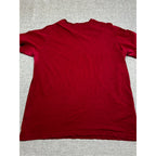 GUESS Envy T Shirt Mens XXL Burgundy Y2K Grunge Embroidered Graphic Tee