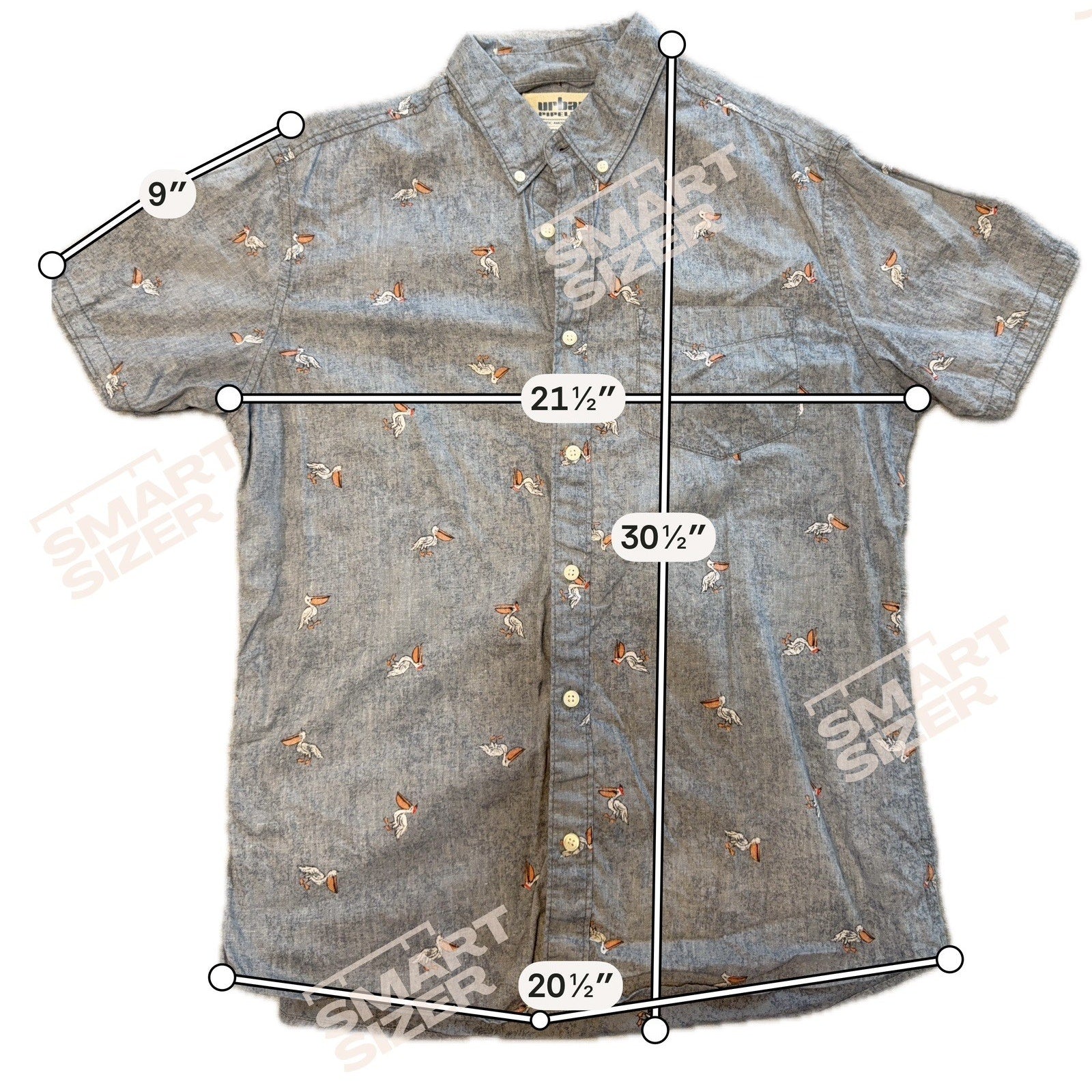 Mens Large Button Up Shirt Bundle 2 pc J Crew Abercrombie Summer Beach Casual