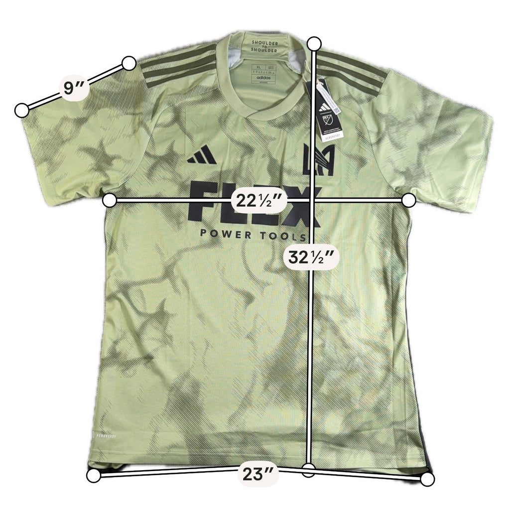 LAFC Adidas 2023 Smokescreen Away Jersey Mens XL NWT MLS Soccer HI1873