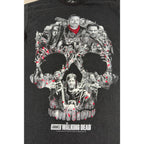 The Walking Dead T Shirt Mens M 2016 AMC Skull Graphic Negan Rick Daryl Delta