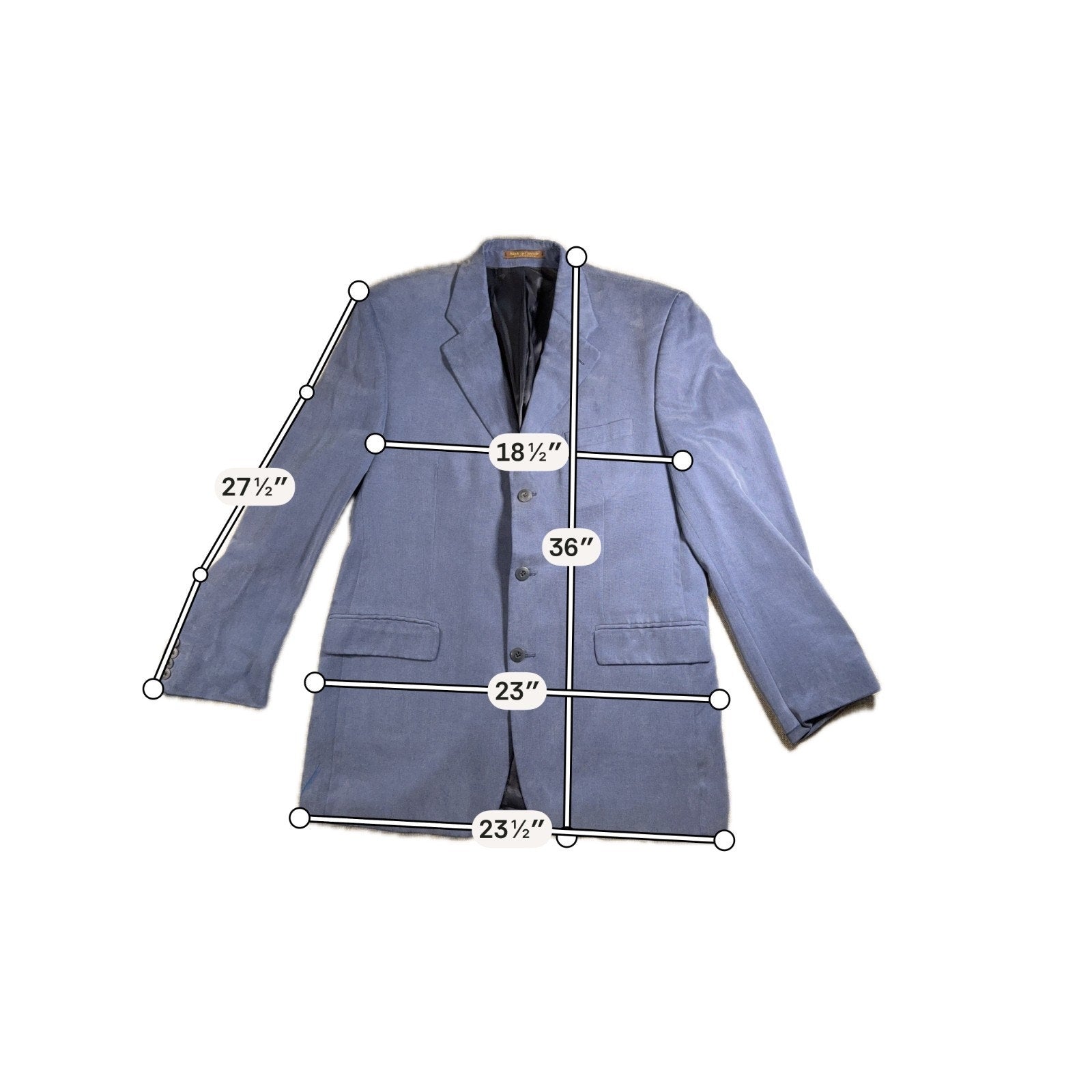 Lauren Ralph Lauren Mens 42L Blue Blazer Sport Coat Roberto Cavalli Canada