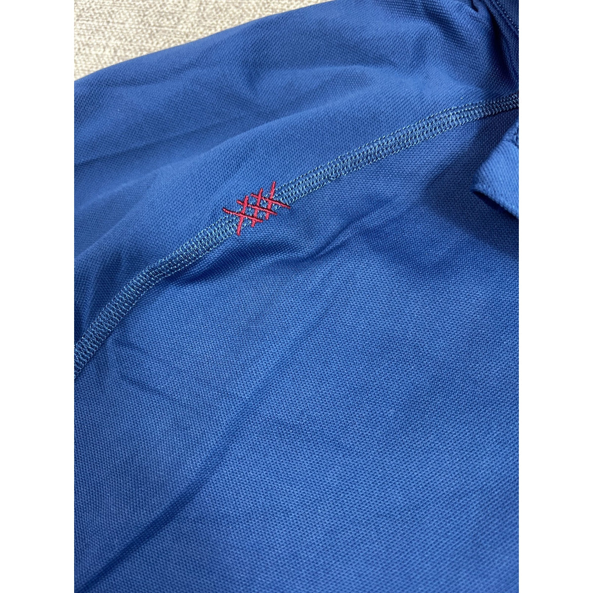 Rhone Session 1/4 Zip Pullover Mens XXL Blue Performance Golf Stretch
