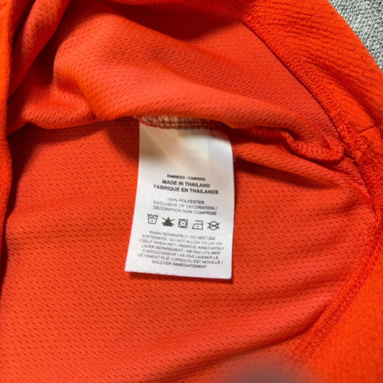Jordan Team Dri-FIT Men M Orange Half Zip Pullover Jumpman Athletic Top