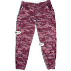 Duluth Trading Rootstock Gardening Jogger Pants Womens 44 Pink Camo Stretch