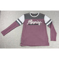 Texas A&M Aggies Champion Womens S Long Sleeve Shirt Maroon Colorblock NCAA