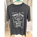 Truck Stop Belize T Shirt Large San Pedro Food Truck Park Graphic Tee Black
