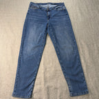 J.Jill Boyfriend Straight Leg Ankle Jeans Women’s 16 Medium Wash Denim