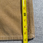 Dickies Girl Corduroy Carpenter Pants Womens Juniors 7/28 Tan Y2K Utility