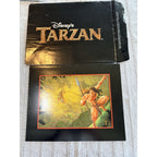 Vintage 1999 Disney Tarzan Lithograph Print Disney Store Collector Art