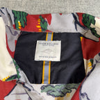 Denim & Flower Ricky Singh Shirt Mens XL Crane Scenic Hawaiian Camp Button Up