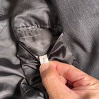 Bernhard Altmann Blazer Mens 42R Charcoal Gray Pinstripe Wool Blend Suit Jacket