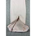 WHBM Skimmer Pants Womens 8 Blush Pink Cargo Skinny Ankle Zip Utility