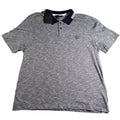 Ted Baker DALMOR Polo Shirt Mens Size 5 XL NWT Gray Navy 100% Cotton