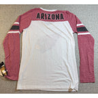 Arizona Cardinals Shirt Womens L NWT NFL Team Apparel Long Sleeve V Neck