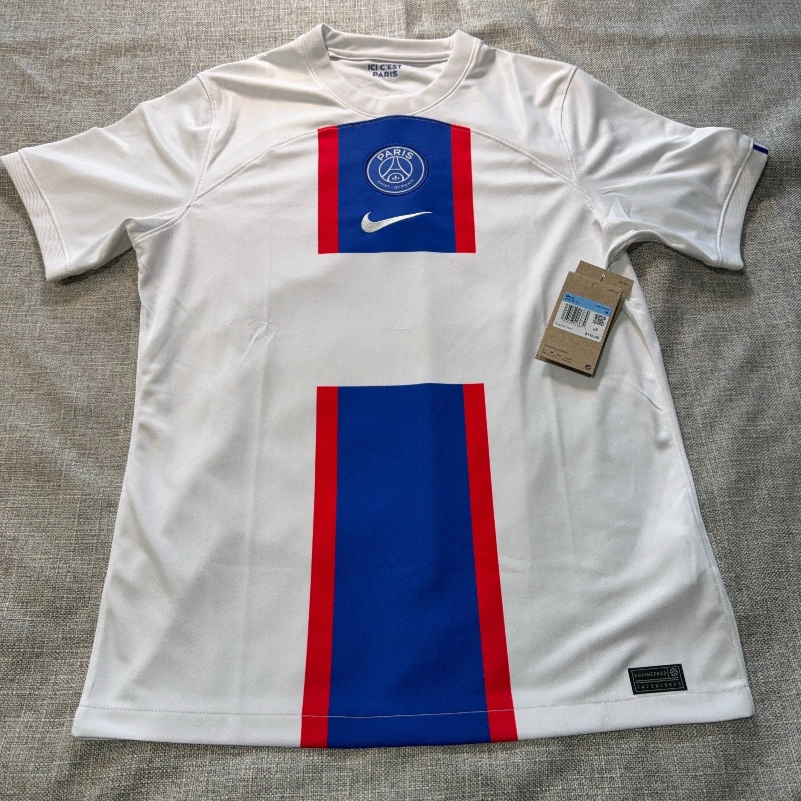 Nike PSG Paris Saint-Germain 2022/23 Third Jersey Men M NWT DN2716-101