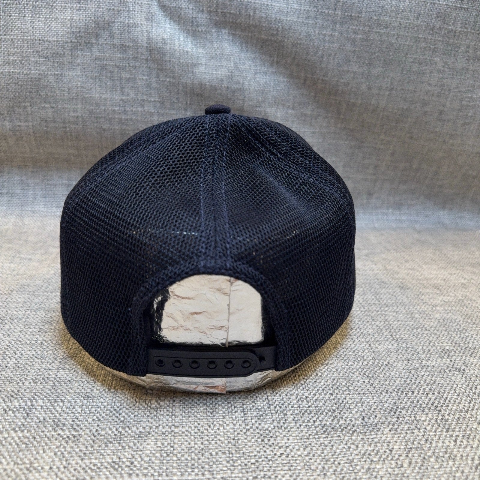 FC Barcelona FCB Navy Trucker Hat Mesh Snapback Barça Crest Soccer Cap OSFA