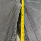 Levis Skateboarding Super Baggy Jeans Mens 30x34 Gray Black Y2K Skater A4298