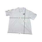 Antigua Dallas Stars Polo Men's XXL White Tonal Geometric NHL Embroidered