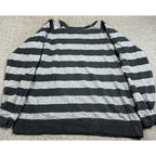 UNM Lobos Striped Distressed Sweatshirt Women’s XL